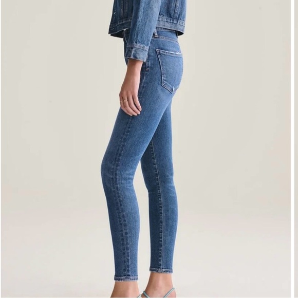 Agolde Sophie Midrise Skinny Jeans Size 27 - Picture 2 of 10